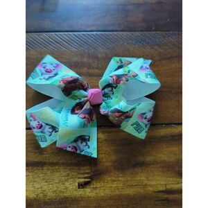 Hair Bow Moana Maui Pua Handmade